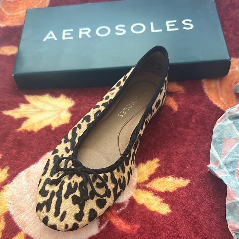 AEROSOLES Animal Print Women's Flats